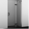 Душевая дверь в нишу WASSERKRAFT ALLER 10H05RBLACK MATT 120 см