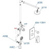 Душевой комплект 300 мм WASSERKRAFT A16190