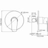 Гигиенический комплект WASSERKRAFT A06157